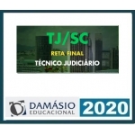TJ SC Técnico Reta Final (DAMÁSIO 2020) - Tribunal de Justiça de Santa Catarina